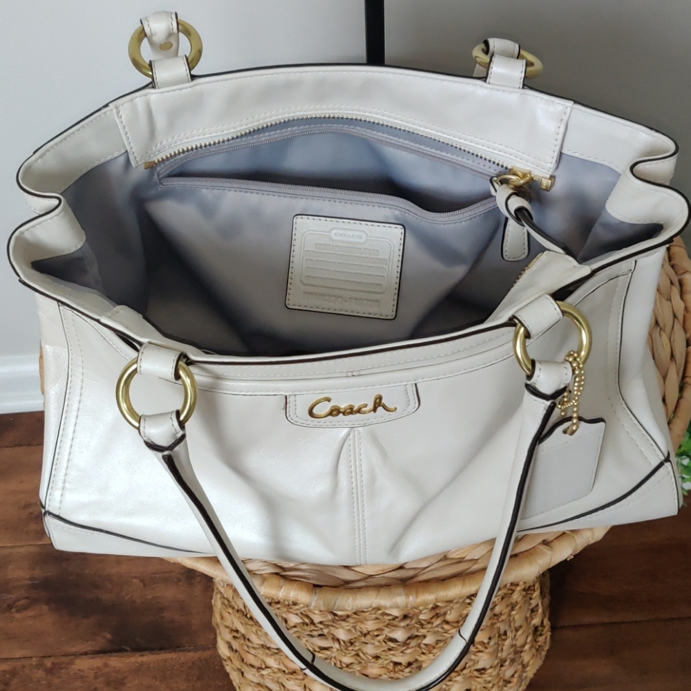 Coach Park carry all F19728 Leather shoulder bag